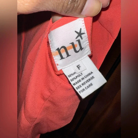 Nu Peach Color Blouse - Picture 3 of 3